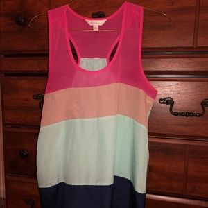 Charlotte Russe racer back tank